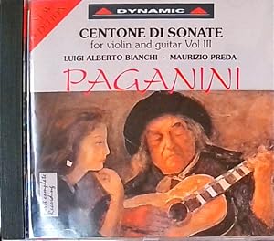 Bild des Verkufers fr Paganini: Centone di Sonate 3 zum Verkauf von Berliner Bchertisch eG