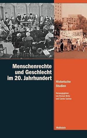 Bild des Verkufers fr Menschenrechte und Geschlecht im 20. Jahrhundert : Historische Studien zum Verkauf von AHA-BUCH GmbH