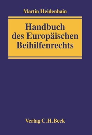 Bild des Verkufers fr Handbuch des Europischen Beihilfenrechts zum Verkauf von AHA-BUCH GmbH