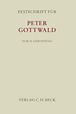 Seller image for Festschrift fr Peter Gottwald zum 70. Geburtstag for sale by AHA-BUCH GmbH