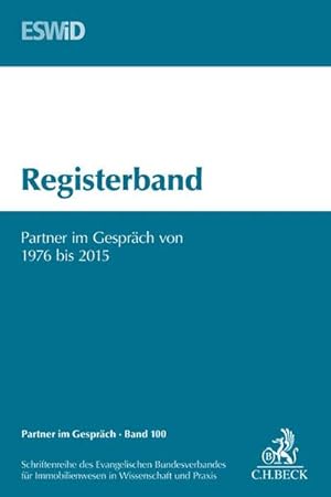 Seller image for Registerband : Partner im Gesprch von 1976-2015 for sale by AHA-BUCH GmbH