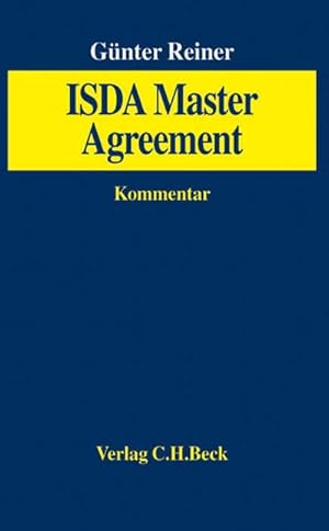 Bild des Verkufers fr ISDA Master Agreement zum Verkauf von AHA-BUCH GmbH