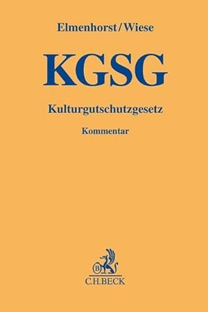 Bild des Verkufers fr Kulturgutschutzgesetz (KGSG), Kommentar zum Verkauf von AHA-BUCH GmbH