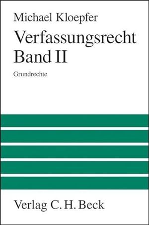 Seller image for Band II. Bd.2 : Grundrechte for sale by AHA-BUCH GmbH