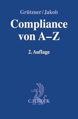 Bild des Verkufers fr Compliance von A-Z zum Verkauf von AHA-BUCH GmbH