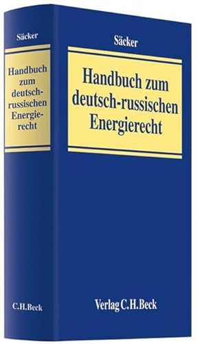 Imagen del vendedor de Handbuch zum deutsch-russischen Energierecht a la venta por AHA-BUCH GmbH