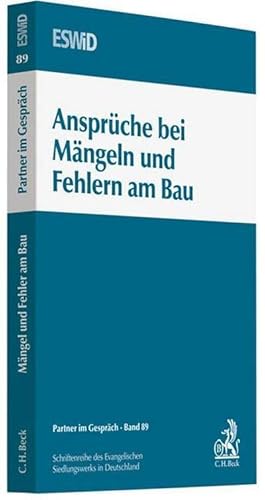 Immagine del venditore per Ansprche bei Mngeln und Fehlern am Bau : 10. Weimarer Baurechtstage venduto da AHA-BUCH GmbH