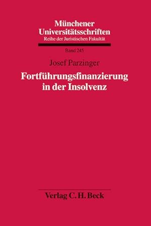 Seller image for Fortfhrungsfinanzierung in der Insolvenz for sale by AHA-BUCH GmbH