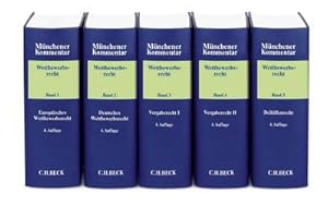 Seller image for Mnchener Kommentar zum Wettbewerbsrecht Gesamtwerk : In 5 Bnden for sale by AHA-BUCH GmbH