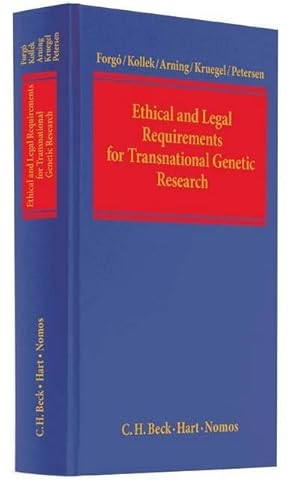 Image du vendeur pour Ethical and Legal Requirements for Transnational Genetic Research mis en vente par AHA-BUCH GmbH