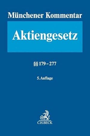 Immagine del venditore per Mnchener Kommentar zum Aktiengesetz Bd. 4:  179-277 venduto da AHA-BUCH GmbH