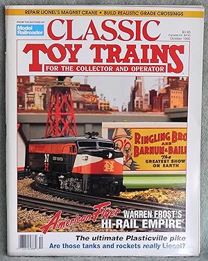 Bild des Verkufers fr Classic Toy Trains October 1992 Volume 5 Number 5 zum Verkauf von Argyl Houser, Bookseller