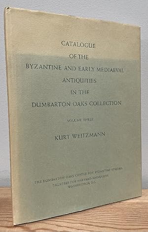 Bild des Verkufers fr Catalogue of the Byzantine and Early Mediaeval Antiquities in the Dumbarton Oaks Collection: Volume Three, Ivories and Steatites zum Verkauf von Chaparral Books