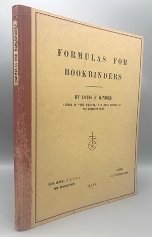 Formulas for Bookbinders