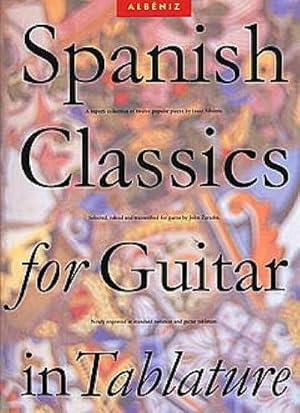 Imagen del vendedor de Spanish Classics for Guitar in Tablature a la venta por AHA-BUCH GmbH