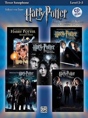 Bild des Verkufers fr Harry Potter Instrumental Solos (Movies 1-5) : Tenor Sax, Book & CD zum Verkauf von AHA-BUCH GmbH