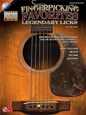 Bild des Verkufers fr Fingerpicking Favorites Legendary Licks [With CD (Audio)] zum Verkauf von AHA-BUCH GmbH