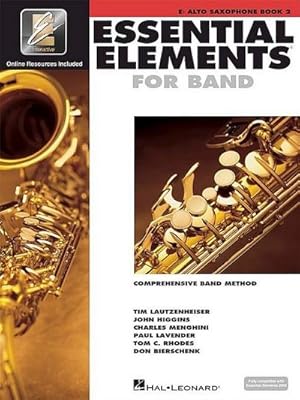 Imagen del vendedor de Essential Elements for Band Eb Alto Saxophone - Book 2 with Eei (Book/Online Audio) [With CD (Audio)] a la venta por AHA-BUCH GmbH