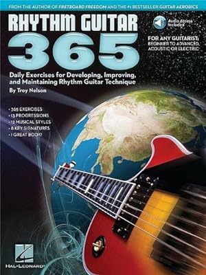 Bild des Verkufers fr Rhythm Guitar 365 Book/Online Audio zum Verkauf von AHA-BUCH GmbH