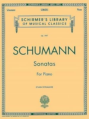 Seller image for Sonatas : Schirmer Library of Classics Volume 1997 Piano Solo for sale by AHA-BUCH GmbH