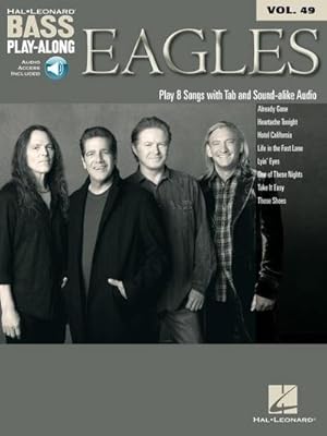 Bild des Verkufers fr Eagles - Bass Play-Along Vol. 49 Book/Online Audio zum Verkauf von AHA-BUCH GmbH