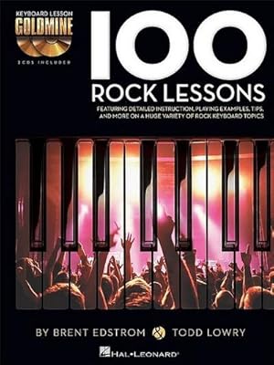 Bild des Verkufers fr 100 Rock Lessons [With 2 CDs] zum Verkauf von AHA-BUCH GmbH