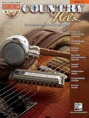 Imagen del vendedor de Country Hits: Harmonica Play-Along Volume 6 [With CD (Audio)] a la venta por AHA-BUCH GmbH