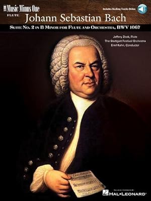 Image du vendeur pour J.S. Bach - Suite No. 2 for Flute & Orchestra B Minor, Bwv1067 : Music Minus One Flute mis en vente par AHA-BUCH GmbH