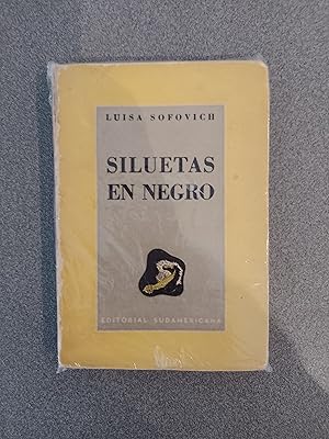 Imagen del vendedor de SILUETAS EN NEGRO a la venta por FELISBERTA LIBROS