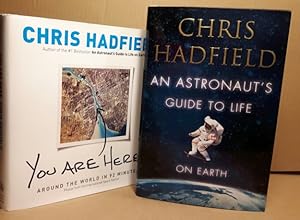 Chris Hadfield (SIGNED grouping): "An Astronaut's Guide To Life" -(SIGNED)- (with) 'You Are Here:...