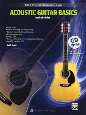 Bild des Verkufers fr Ultimate Beginner Acoustic Guitar Basics: Steps One & Two, Book & Online Audio [With CD (Audio)] zum Verkauf von AHA-BUCH GmbH