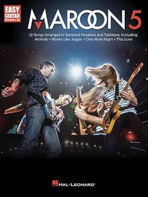 Bild des Verkufers fr Maroon 5: Easy Guitar with Notes & Tab zum Verkauf von AHA-BUCH GmbH