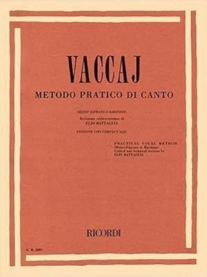 Immagine del venditore per Metodo Practico: Mezzo-Soprano/Baritone - Book/CD [With CD (Audio)] venduto da AHA-BUCH GmbH