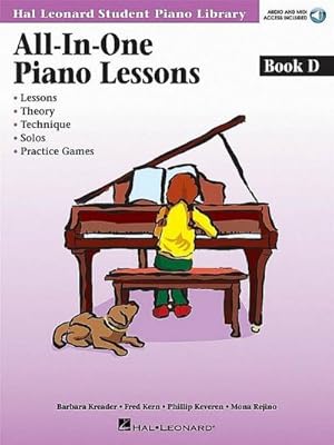 Bild des Verkufers fr All-In-One Piano Lessons - Book D (Book/Online Audio) zum Verkauf von AHA-BUCH GmbH