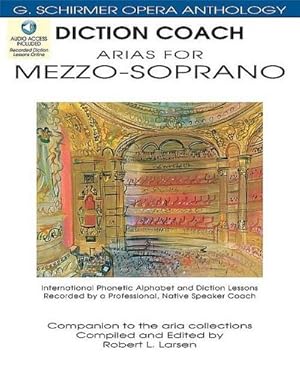 Seller image for Diction Coach - G. Schirmer Opera Anthology (Arias for Mezzo-Soprano): Arias for Mezzo-Soprano for sale by AHA-BUCH GmbH