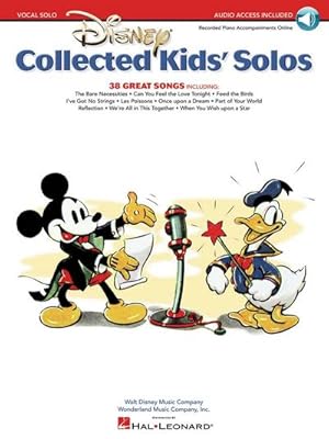 Bild des Verkufers fr Disney Collected Kids' Solos - Book/Online Audio zum Verkauf von AHA-BUCH GmbH