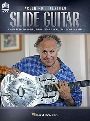 Bild des Verkufers fr Arlen Roth Teaches Slide Guitar: Book with Online Video Lessons zum Verkauf von AHA-BUCH GmbH