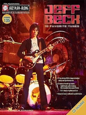 Bild des Verkufers fr Jeff Beck: Jazz Play-Along Volume 135 zum Verkauf von AHA-BUCH GmbH