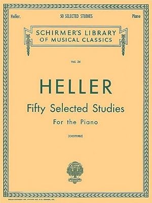 Bild des Verkufers fr 50 Selected Studies (from Op. 45, 46, 47) : Schirmer Library of Classics Volume 24 Piano Technique zum Verkauf von AHA-BUCH GmbH