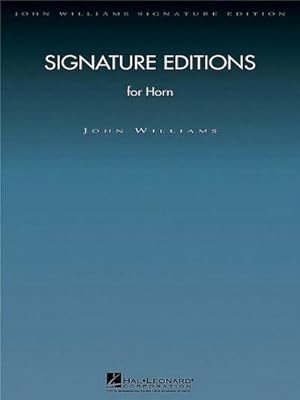 Bild des Verkufers fr Signature Editions for Horn zum Verkauf von AHA-BUCH GmbH