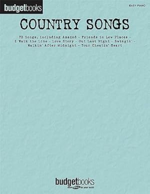 Seller image for Country Songs: Budget Books for sale by AHA-BUCH GmbH