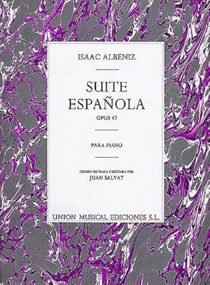 Image du vendeur pour Isaac Albeniz: Suite Espanola Op.47 mis en vente par AHA-BUCH GmbH