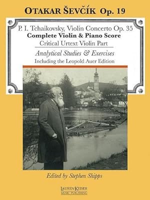 Bild des Verkufers fr Violin Concerto in D Major, Op. 35: With Analytical Exercises by Otakar Sevcik, Op. 19 Violin and Piano zum Verkauf von AHA-BUCH GmbH