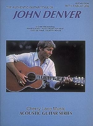 Imagen del vendedor de John Denver Authentic Guitar Style a la venta por AHA-BUCH GmbH