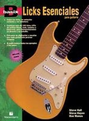 Bild des Verkufers fr Basix Essential Licks for Guitar : Spanish Language Edition, Book & CD zum Verkauf von AHA-BUCH GmbH