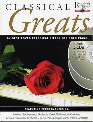 Immagine del venditore per Classical Greats: Reader's Digest Piano Library Book/2-CD Pack [With 2 CDs] venduto da AHA-BUCH GmbH