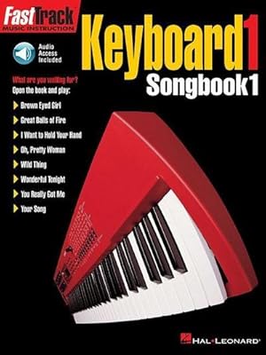 Bild des Verkufers fr Fasttrack Keyboard Songbook 1 - Level 1 Book/Online Audio zum Verkauf von AHA-BUCH GmbH