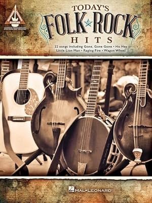 Bild des Verkufers fr Today's Folk Rock Hits zum Verkauf von AHA-BUCH GmbH