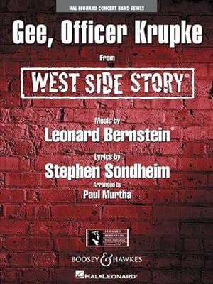Image du vendeur pour Gee, Officer Krupke (from West Side Story) mis en vente par AHA-BUCH GmbH