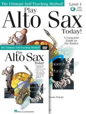 Imagen del vendedor de Play Alto Sax Today! Beginner's Pack: Book/Online Audio/DVD Pack a la venta por AHA-BUCH GmbH